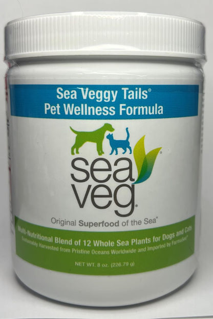 Sea Veggy Tails® Pet Wellness – 8 oz. jar